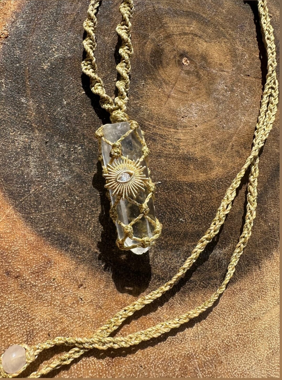 Scarlia Luna Handmade Crystal Necklace