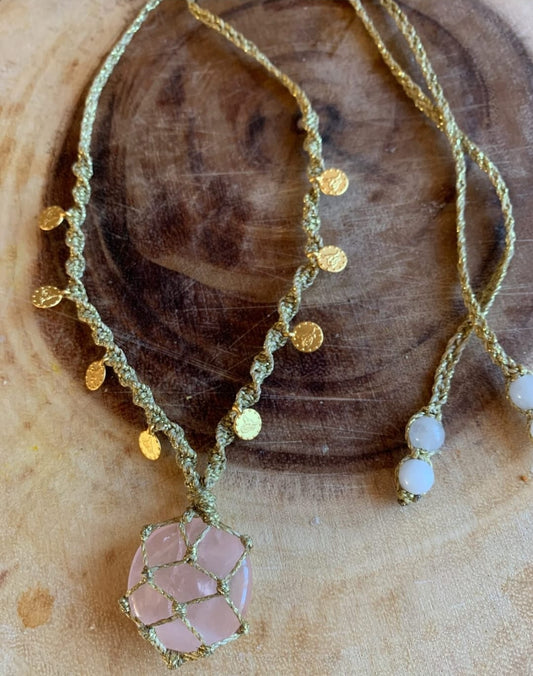 Scarlia Veda Handmade Crystal Necklace