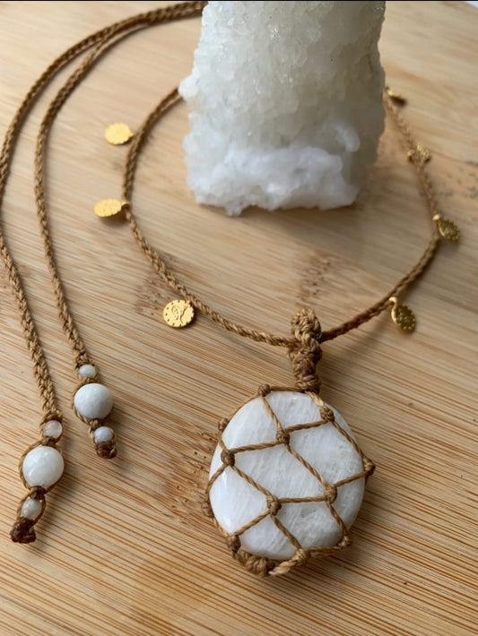 Scarlia Lyra Handmade Crystal Necklace